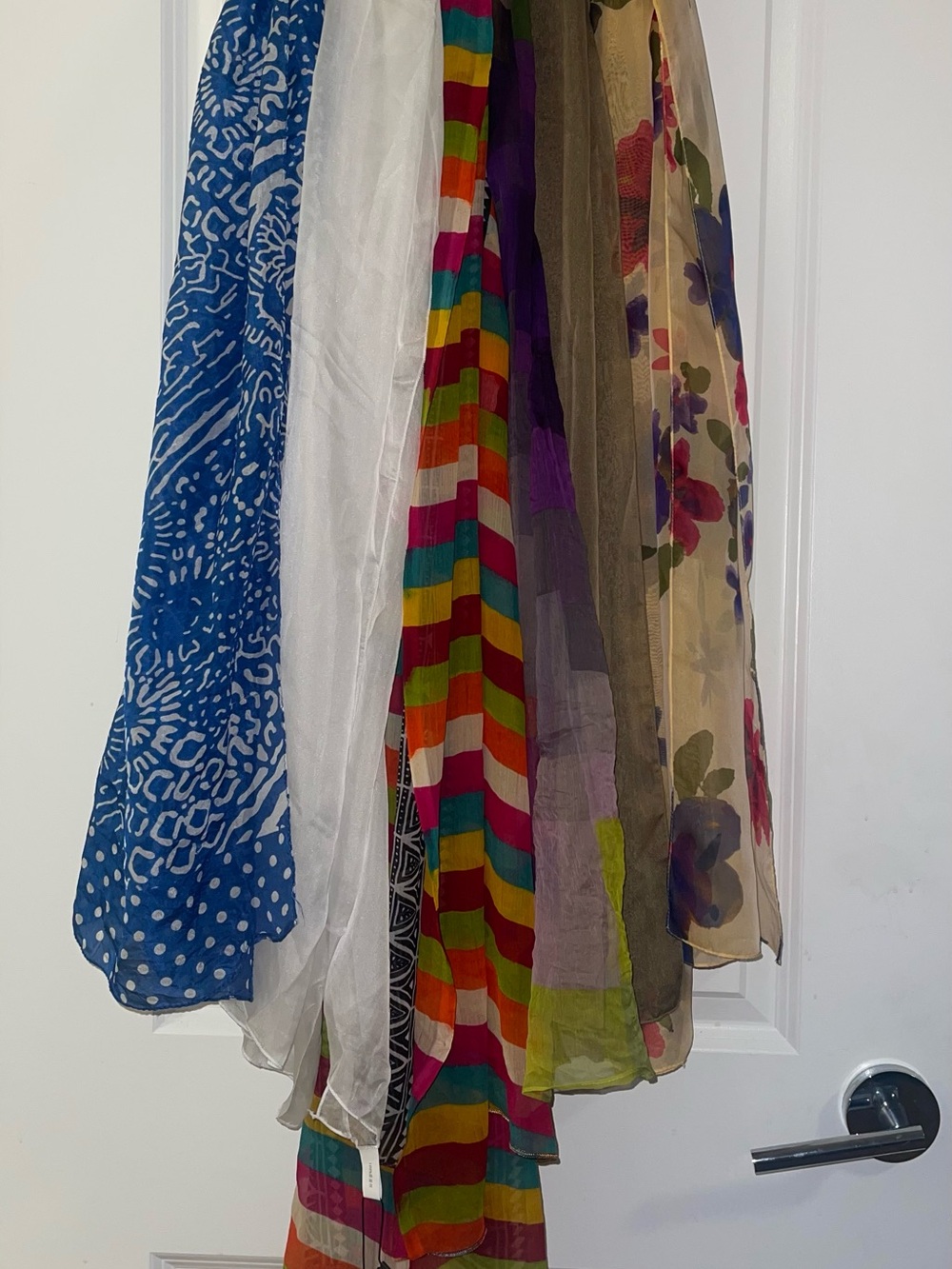 Mixed Colors Women's Lightweight Fashion Scarves - Multi
